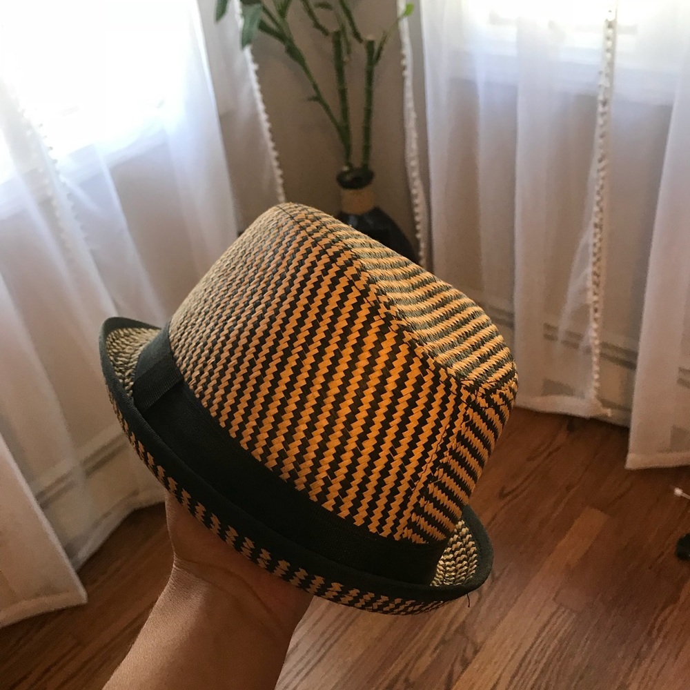 Weaved fedora hat - Picture 3 of 4